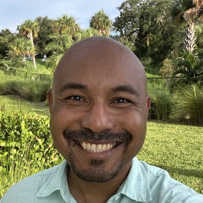 Martial Tipsey smiling outdoors